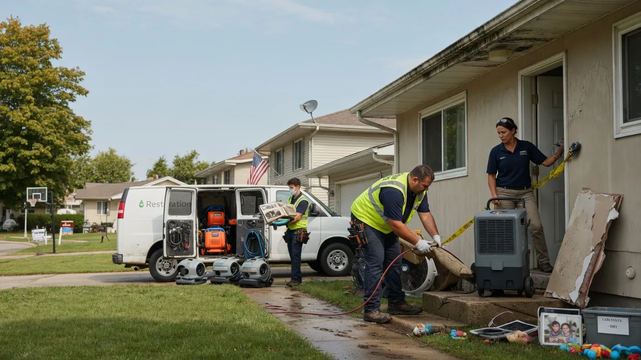 Water Damage Restoration in Huntertown, IN near me